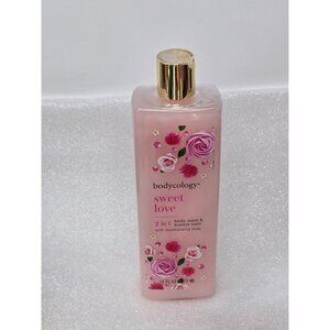 Bodycology Sweet Love 2-In-1 Body Wash & Bubble Bath 16 Oz With Shea Moisturizer